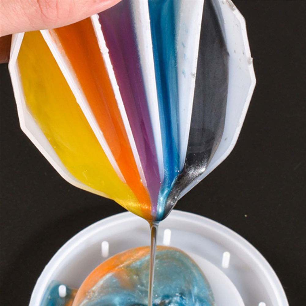2/3/4/5 Grids Silicone Split C - đánh giá và giá Mixing Cup Silicone