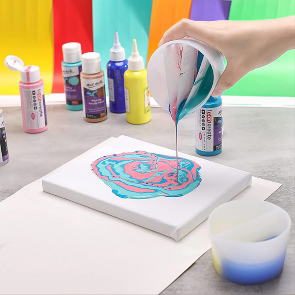 2/3/4/5 Grids Silicone Split C - đánh giá và giá Mixing Cup Silicone