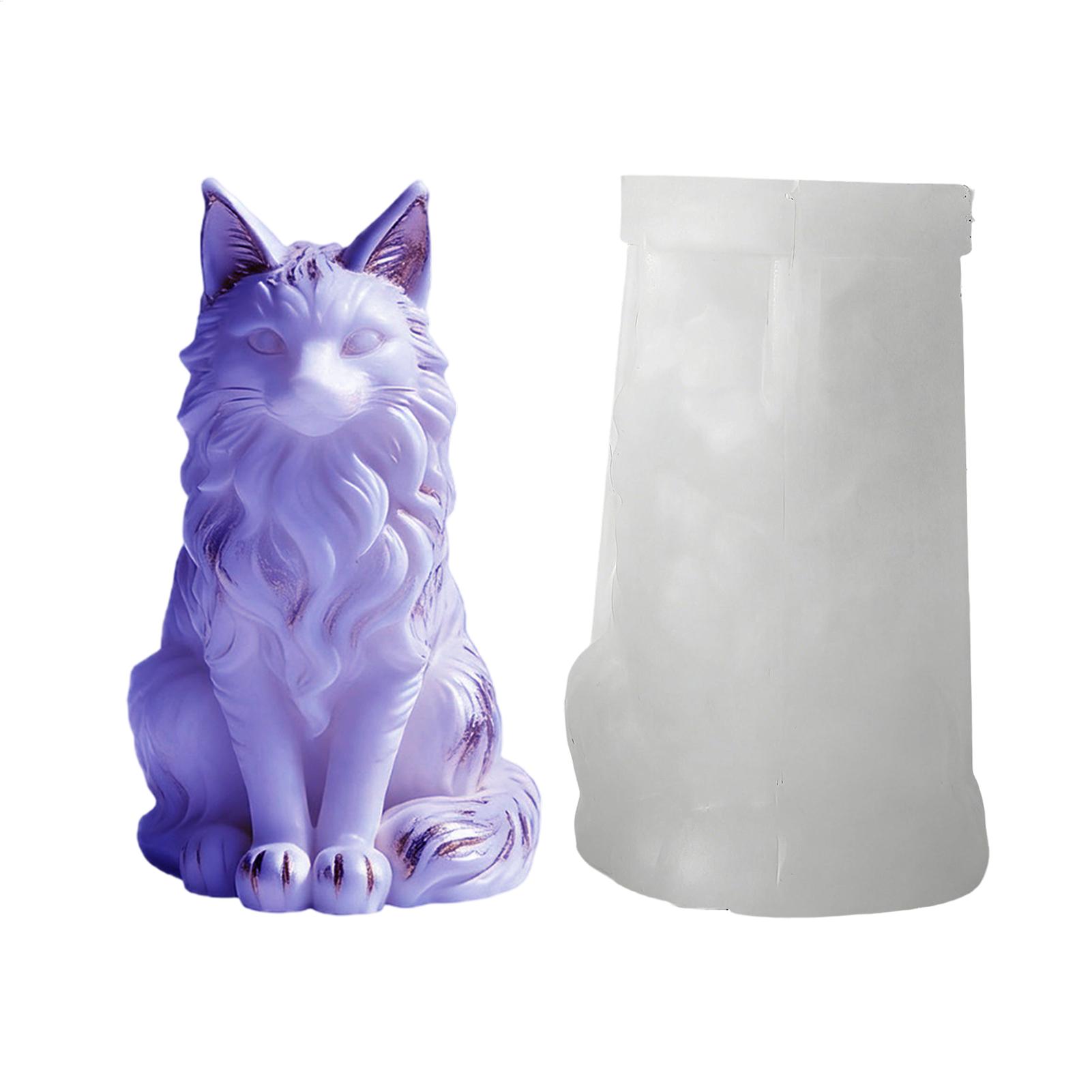 Cat Resin Mold | Sitting Cat S - đánh giá và giá Resin Craft Workshop