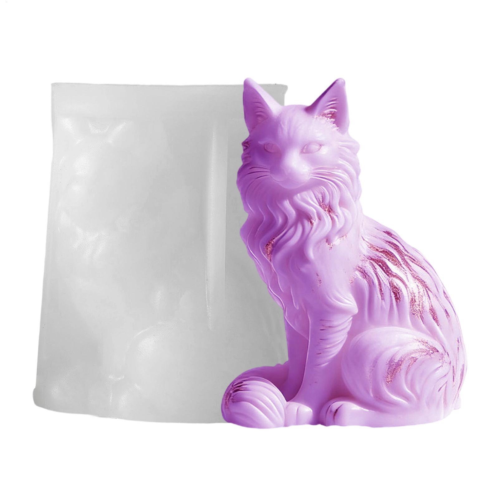Cat Resin Mold | Sitting Cat S - đánh giá và giá Resin Craft Workshop