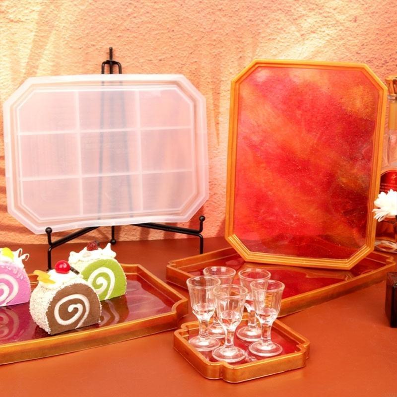 Nhựa Silicon Bánh Khay Khuôn K - đánh giá và giá Geode Mold Silicone