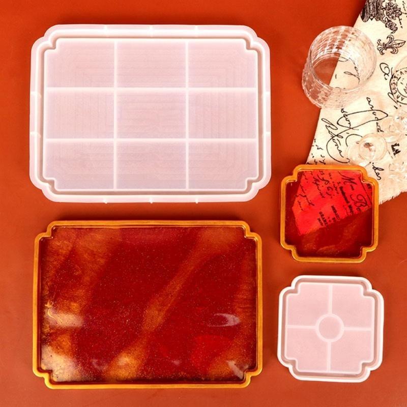 Nhựa Silicon Bánh Khay Khuôn K - đánh giá và giá Geode Mold Silicone