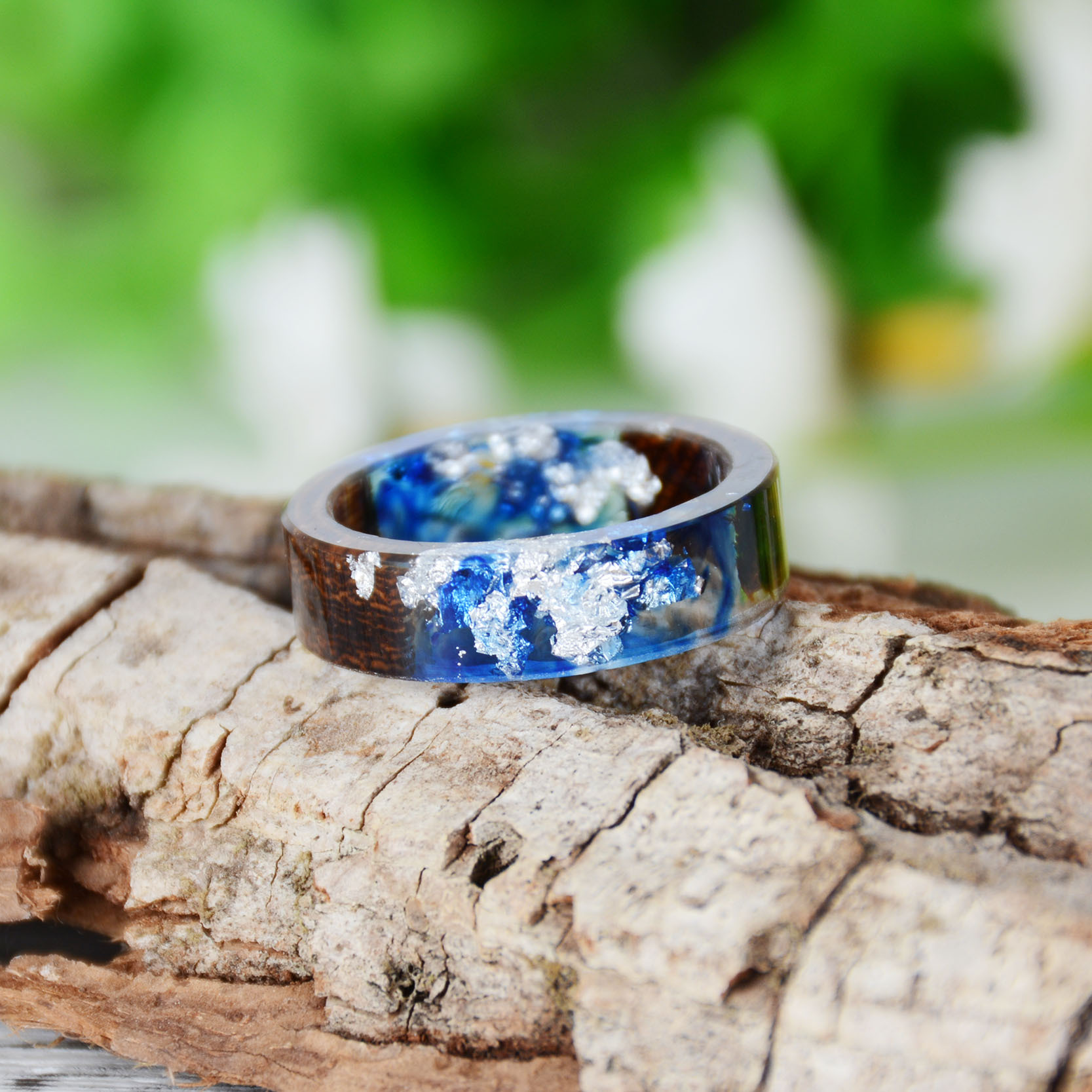 Creative Wooden Resin Ring for - đánh giá và giá Dried Flower Bulk