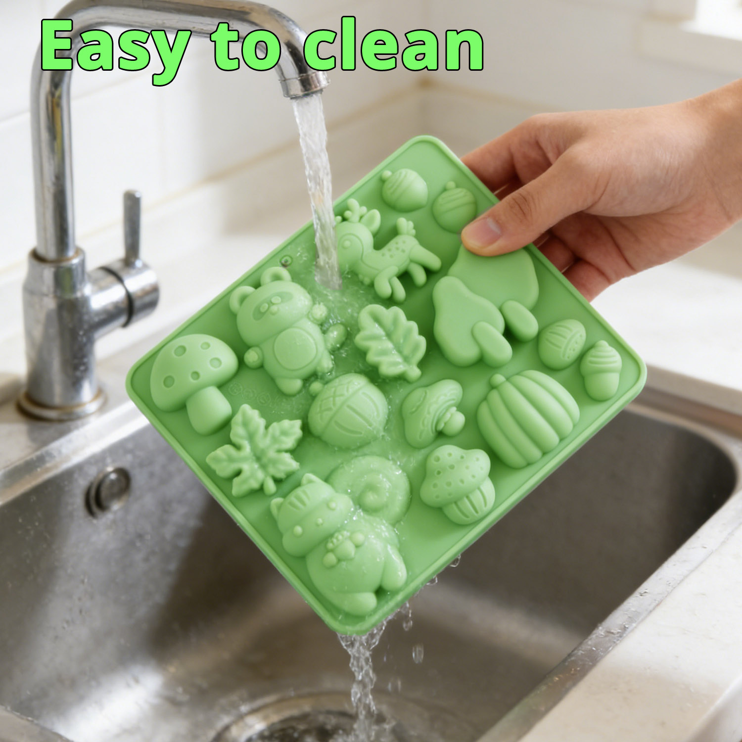 1 Silicone Cake Mold in the Sh - đánh giá và giá Resin Craft Material