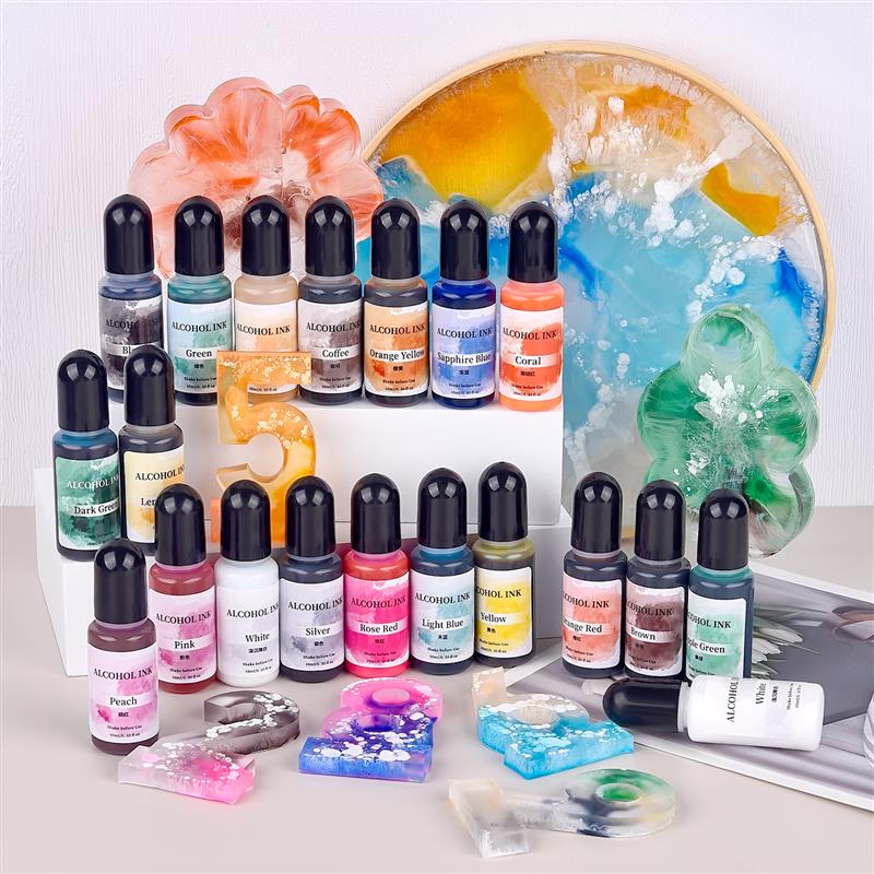 10ml/Pcs Essence Resin Alcohol - đánh giá và giá Resin Dye Alcohol