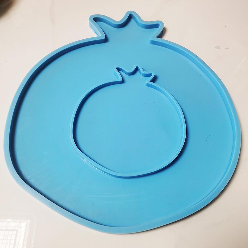 B*1PC Blue Pomegranate Geode E - đánh giá và giá Geode Mold Silicone