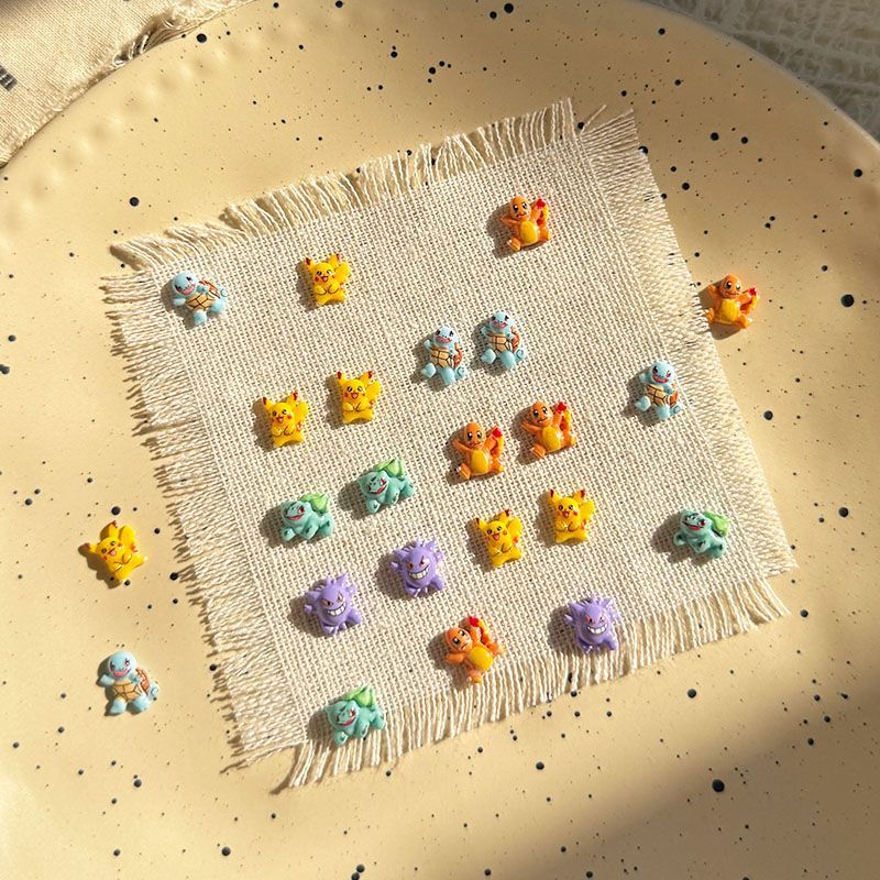 Pokemon nail art accessories,  - đánh giá và giá Crafting Resin