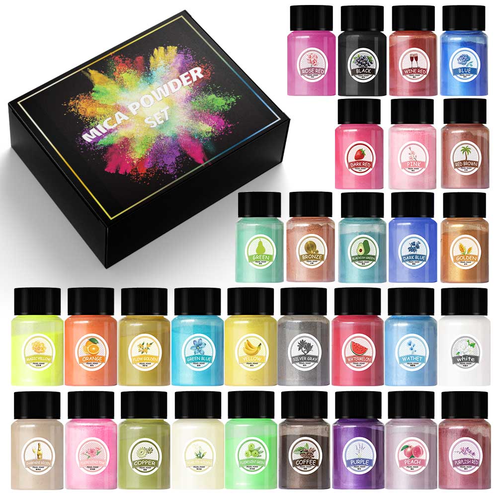 10ml Pearl Powder Epoxy Resin  - đánh giá và giá Resin Pigment Set