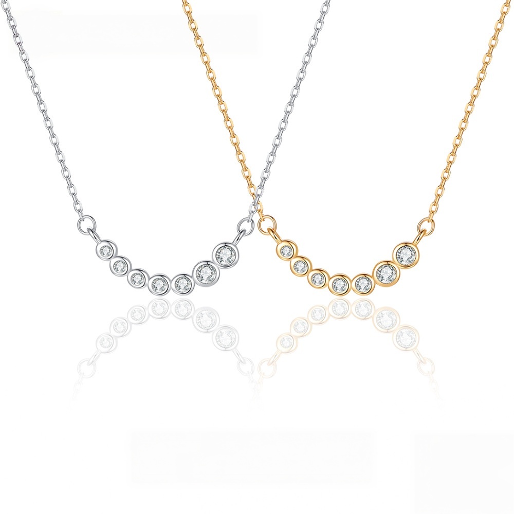 MOVESKI Bezel Set Round Moissa - đánh giá và giá Bezels Set Pendant