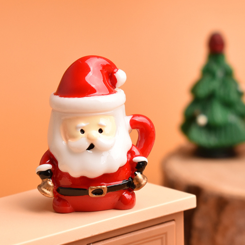 Mini Santa Teacup Ornament - R - đánh giá và giá Crafting Resin
