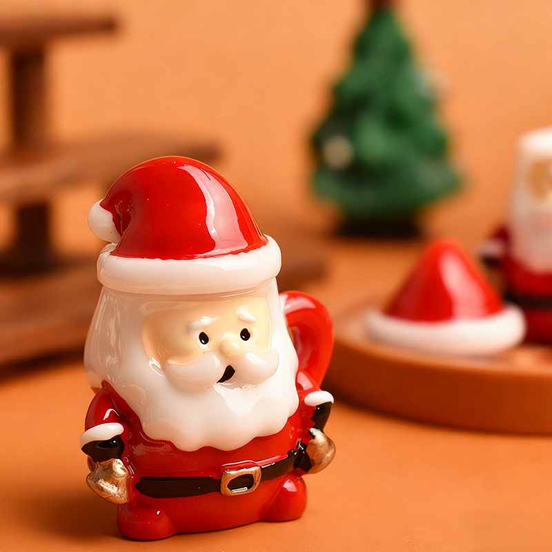 Mini Santa Teacup Ornament - R - đánh giá và giá Crafting Resin