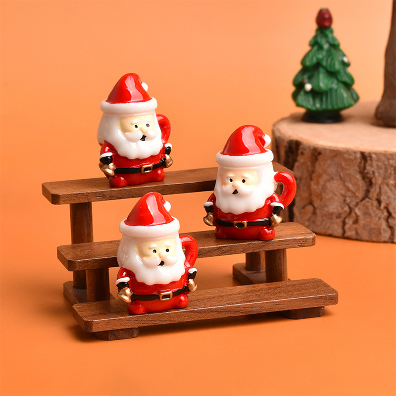 Mini Santa Teacup Ornament - R - đánh giá và giá Crafting Resin