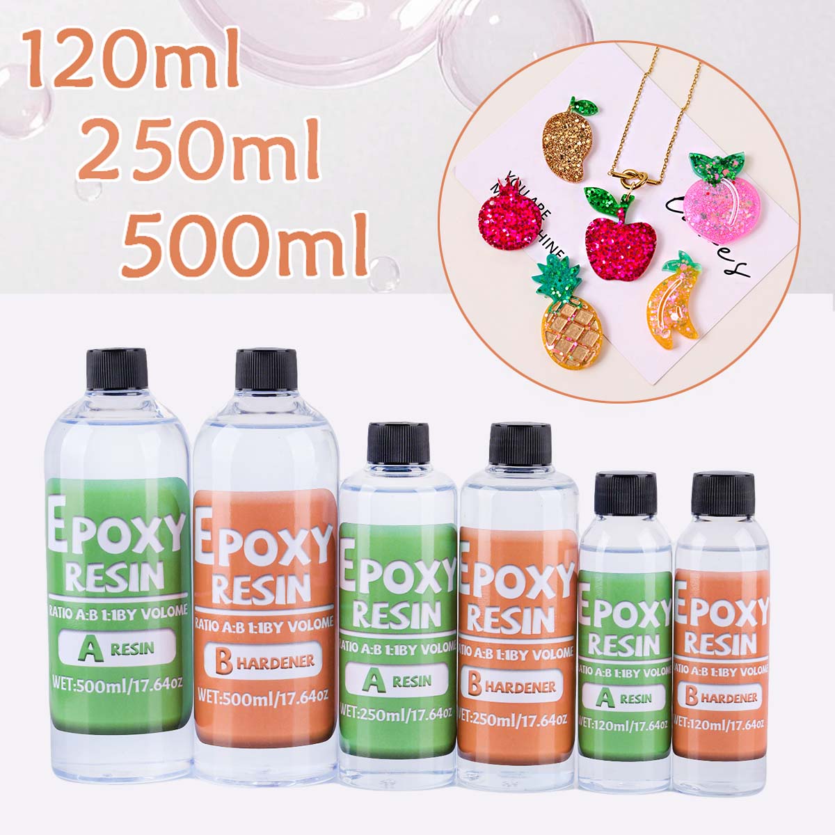 1:1 AB Resin Epoxy Glue Kit Hi - đánh giá và giá Resin Jewelry Kit