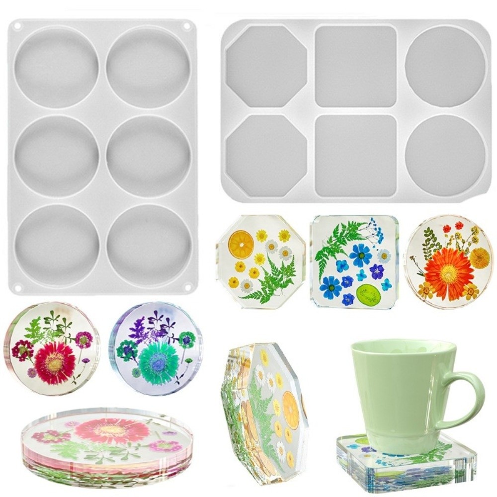 Creative Coasters Silicone Mol - đánh giá và giá Coaster Mold Round