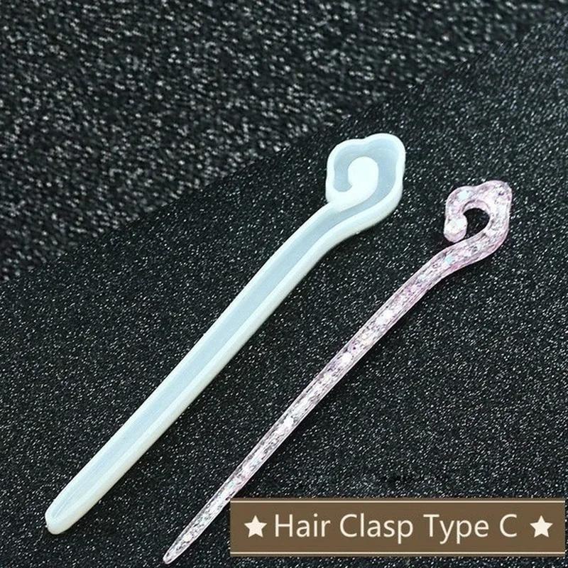 New Transparent Hairpin Silico - đánh giá và giá Resin Craft Projects