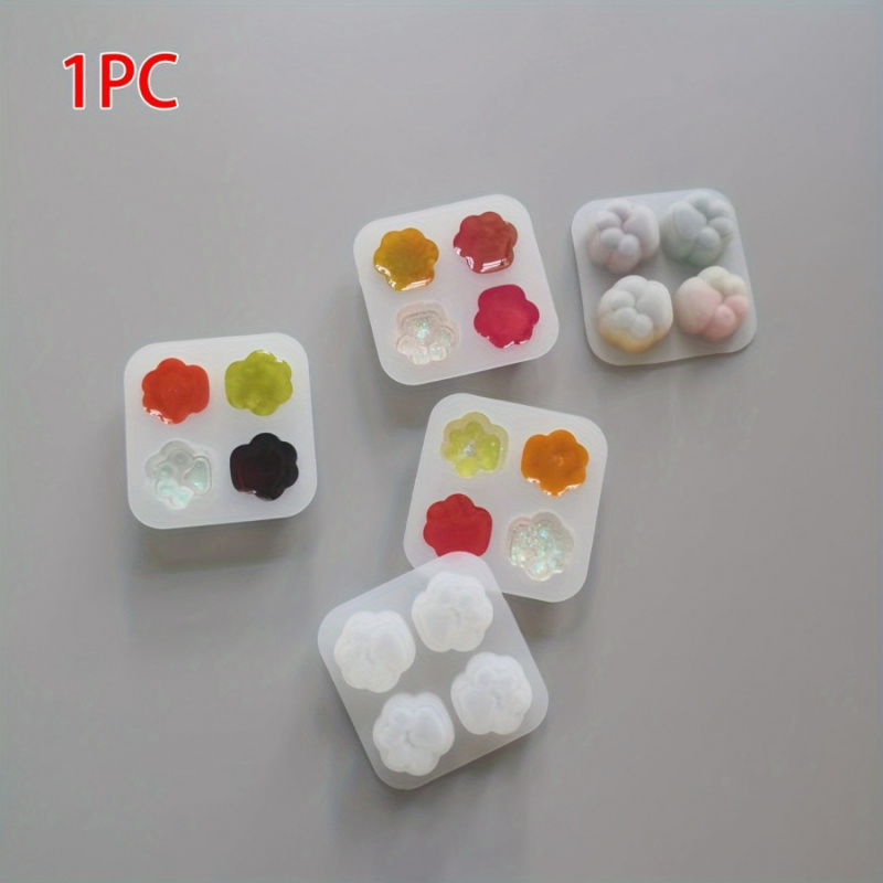 1Cat Paw Pattern Silicone Mold - đánh giá và giá Resin Craft Ideas