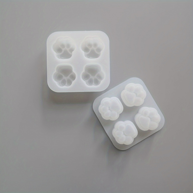 1Cat Paw Pattern Silicone Mold - đánh giá và giá Resin Craft Ideas