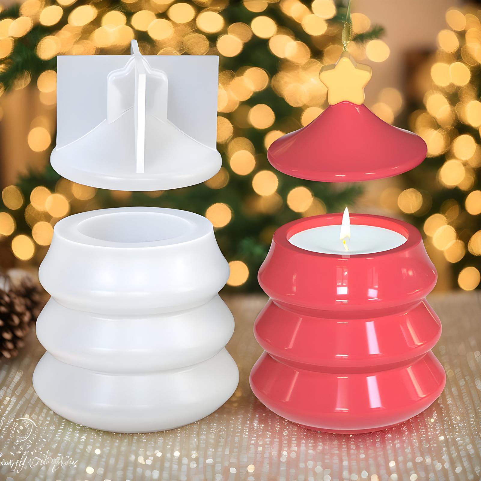 Christmas Tree Jar Mold DIY Si - đánh giá và giá Resin Craft Workshop