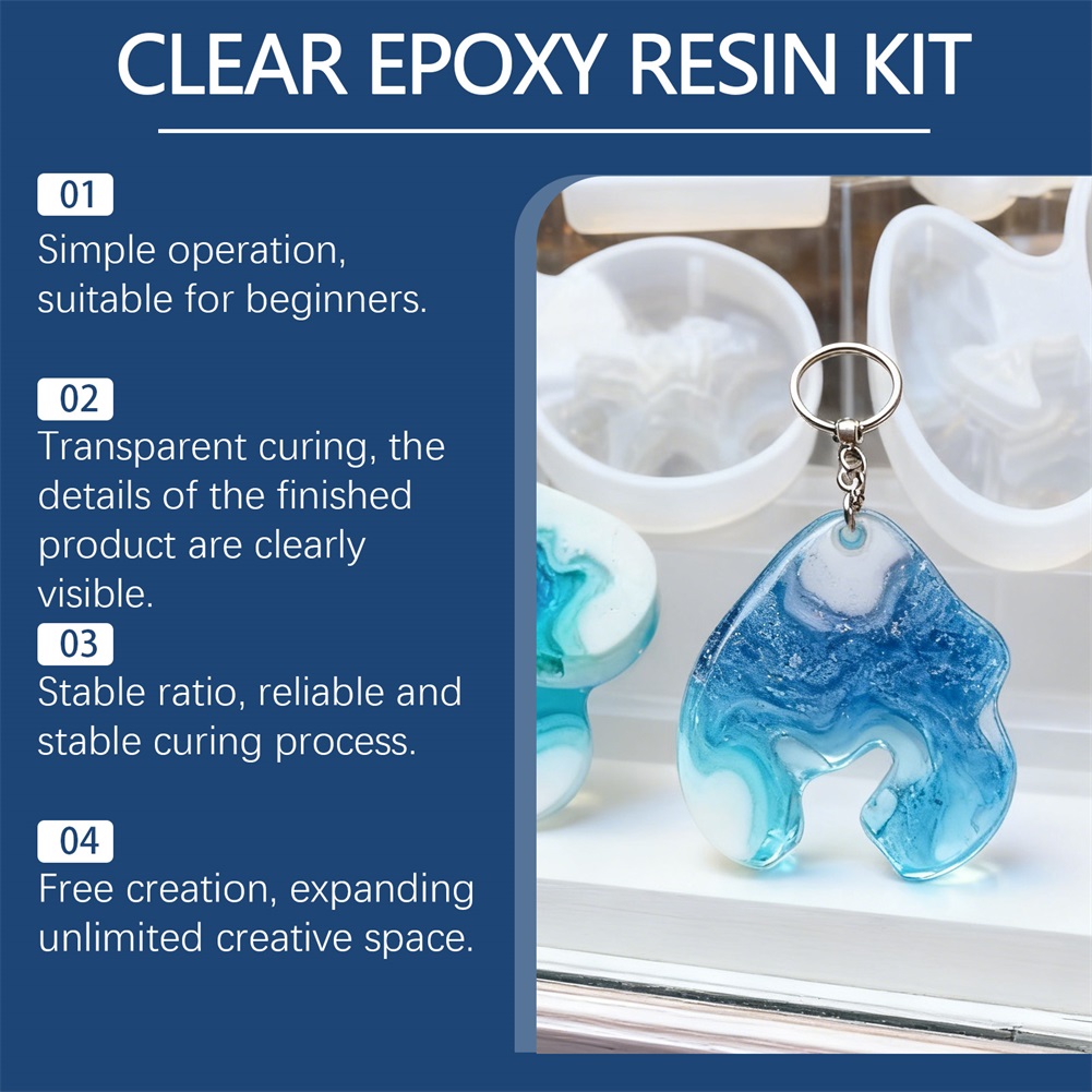 DIY Crystals Clear Epoxys Resi - đánh giá và giá Resin Jewelry Kit