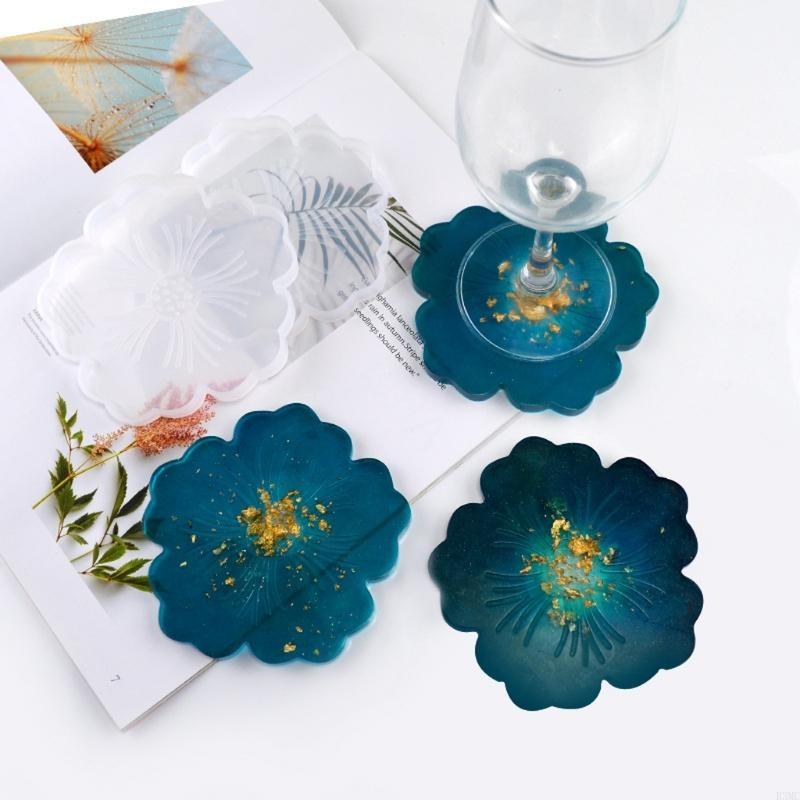 R3MC 2PCS DIY Hoa hình dạng si - đánh giá và giá Geode Mold Silicone