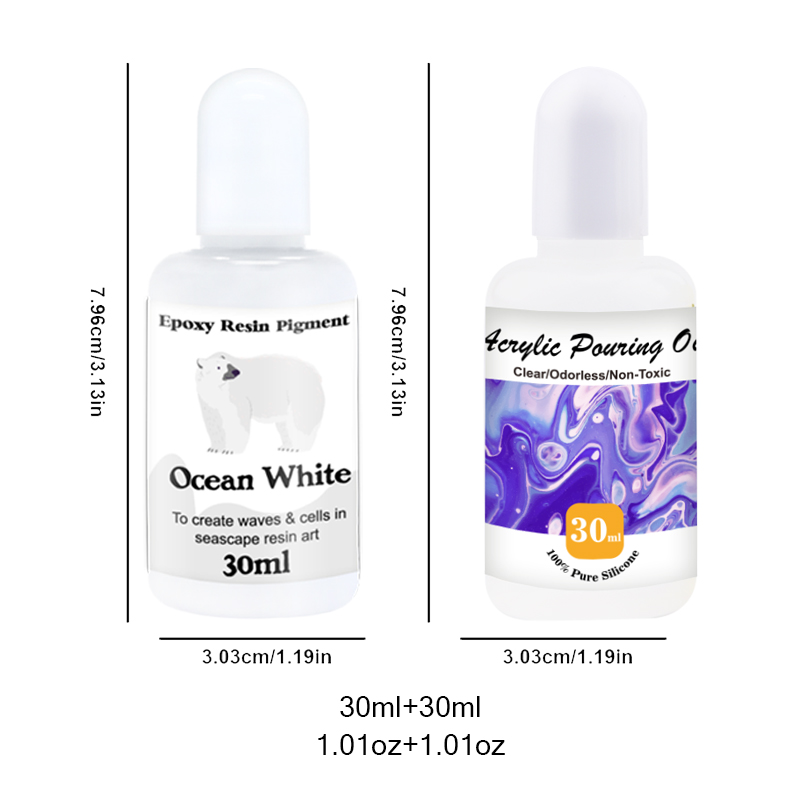 Acrylic Infusion Oil & Epoxy R - đánh giá và giá Resin Pigment Set