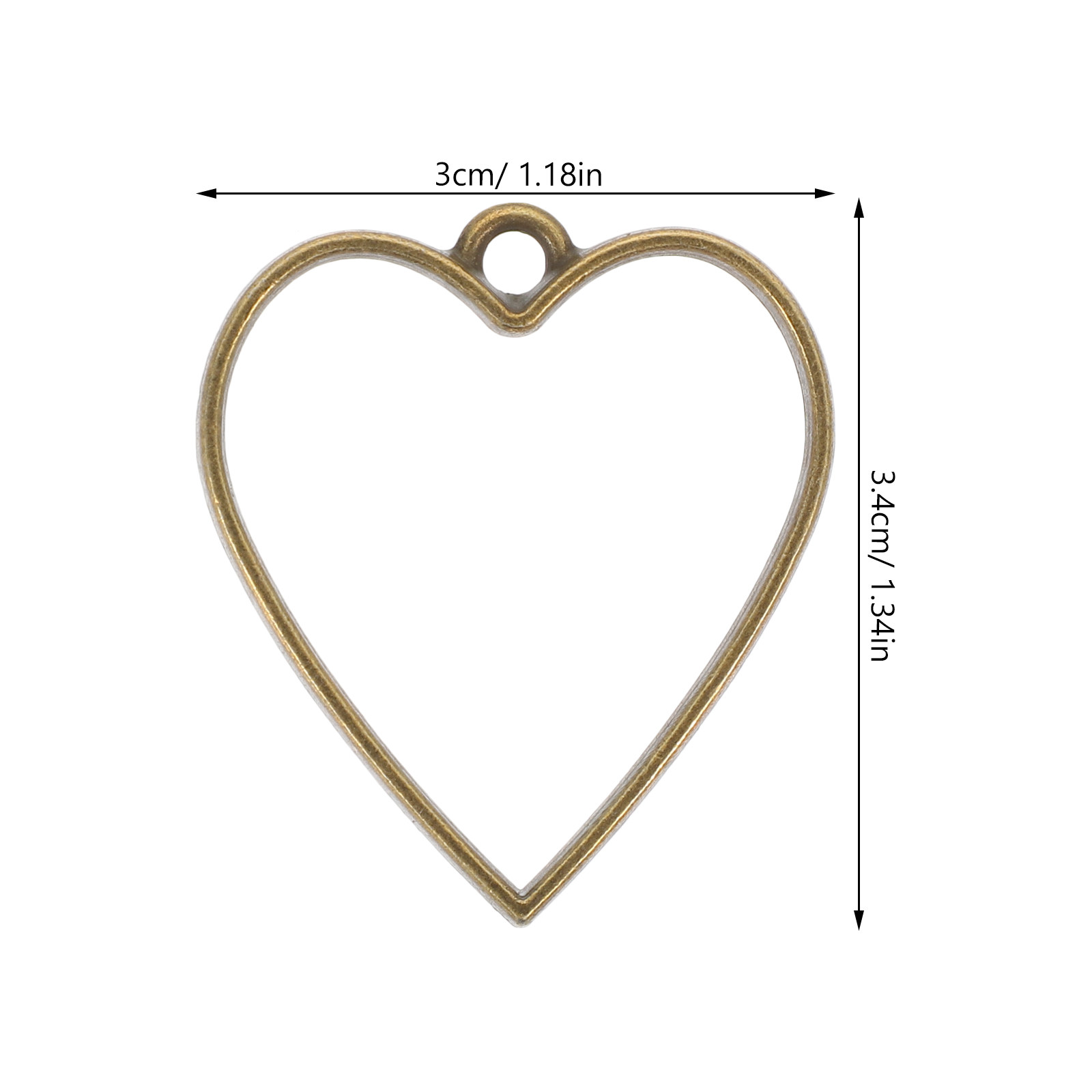 50Pcs DIY Resin Jewelry Bezels - đánh giá và giá Bezels Set Pendant
