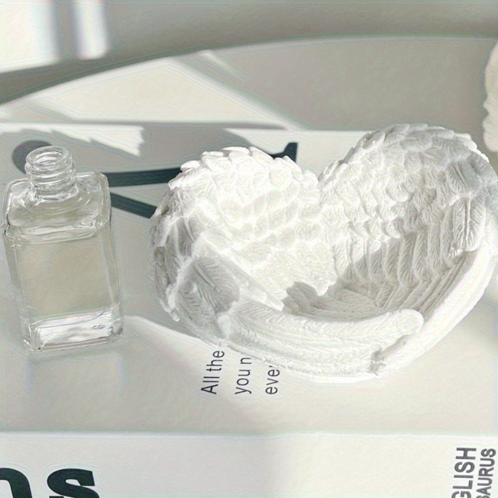 1pc Angel Wing Heart Silicone  - đánh giá và giá Resin Craft Ideas