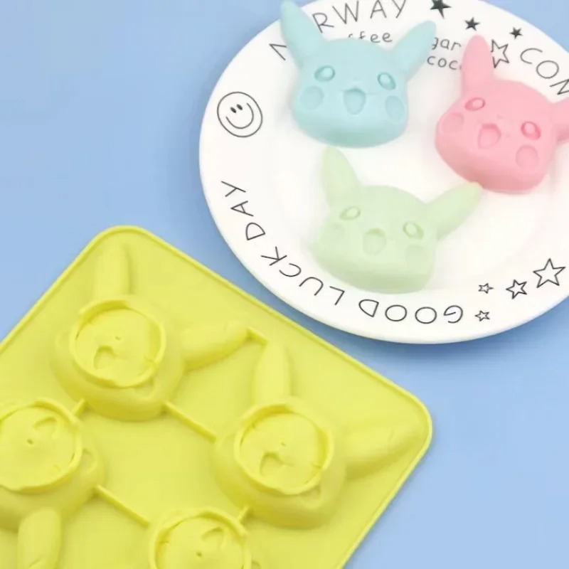 New Pikachu Silicone Chocolate - đánh giá và giá Silicone Mold Tray