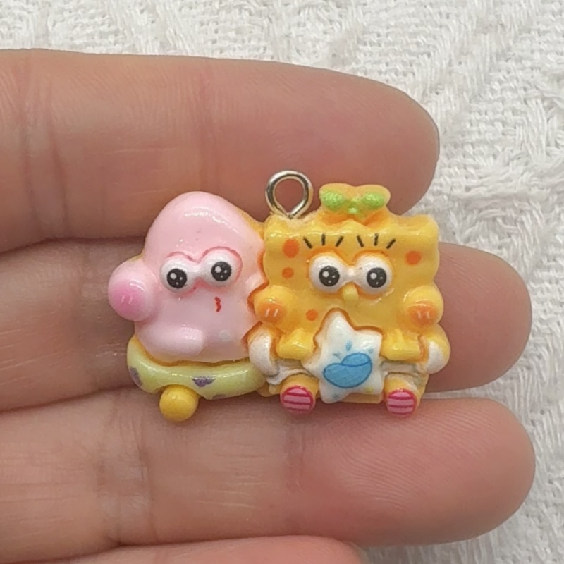 10pcs cartoon resin pendant, D - đánh giá và giá Resin Craft Projects