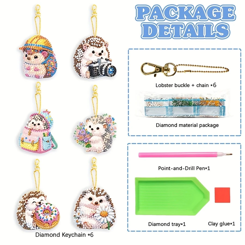 DIY Diamond Painting Keychains - đánh giá và giá Resin Craft For Beginners