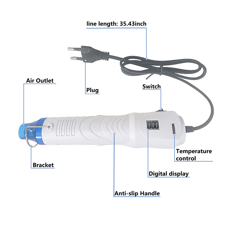 220V HEAT GUN Hot Air Gun Elec - đánh giá và giá Heat Gun Small
