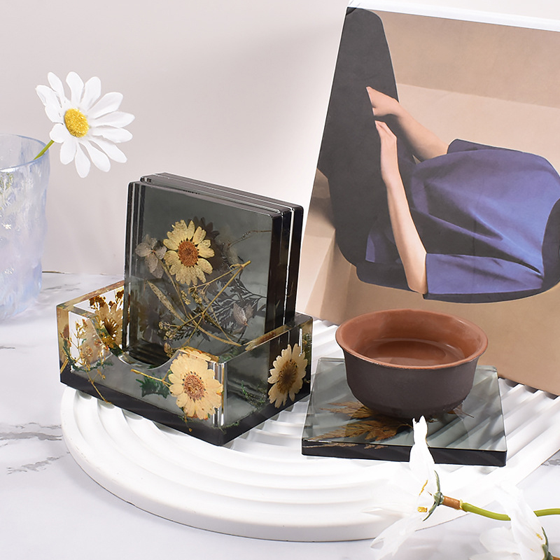 Silicone Coaster Storage Box M - đánh giá và giá Coaster Mold Round