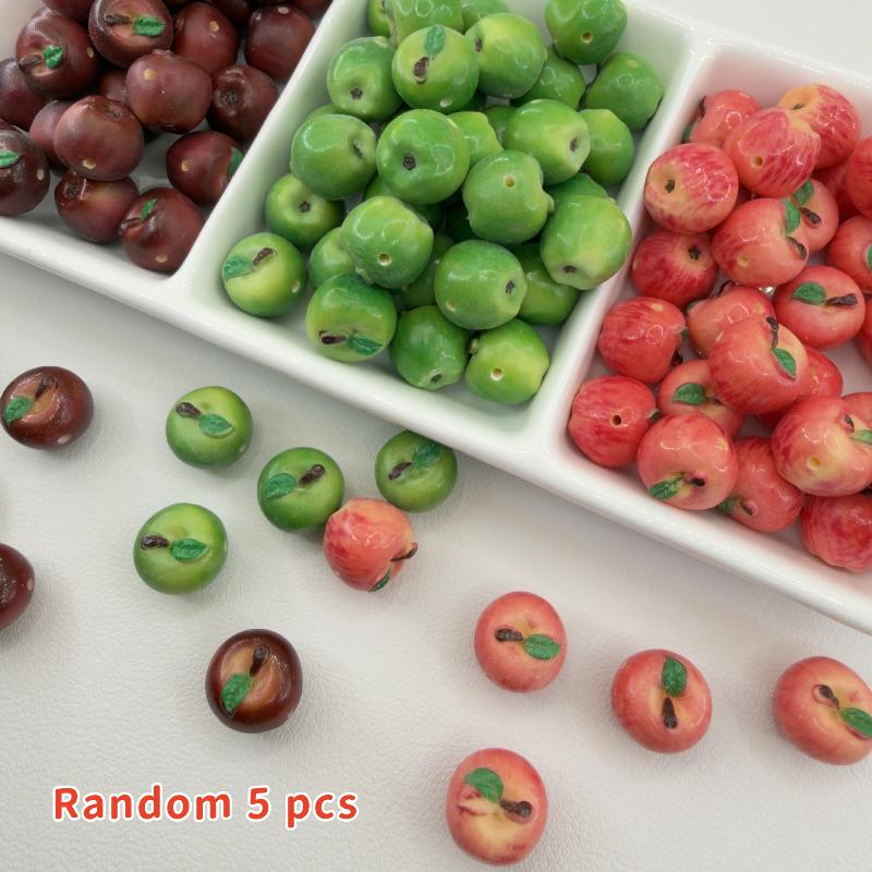 3D Simulation Fruit Beads 14x1 - đánh giá và giá Resin Craft Workshop