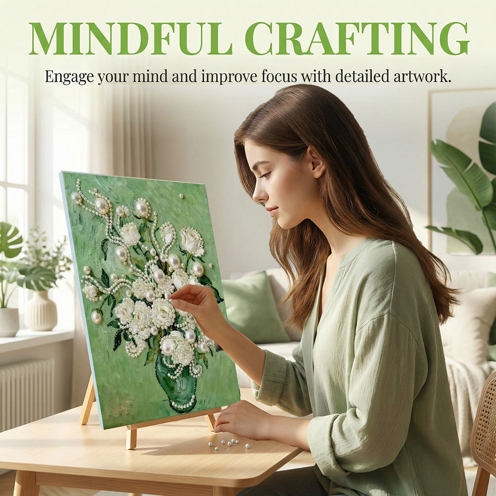 Huacan DIY Pearl Art Painting  - đánh giá và giá Resin Craft For Beginners