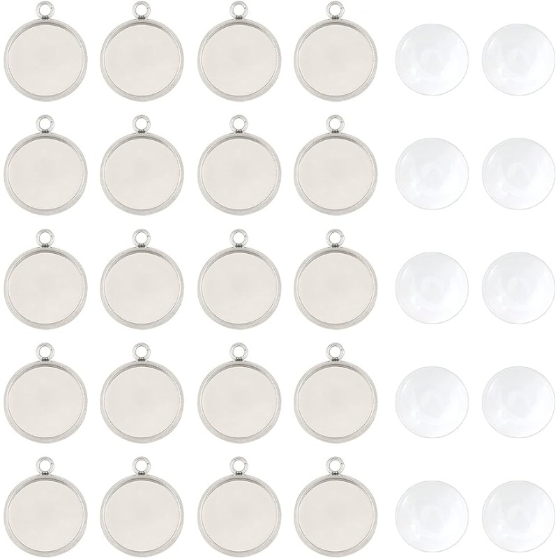 50 sets Pendant Cabochon Jewel - đánh giá và giá Bezels Set Pendant