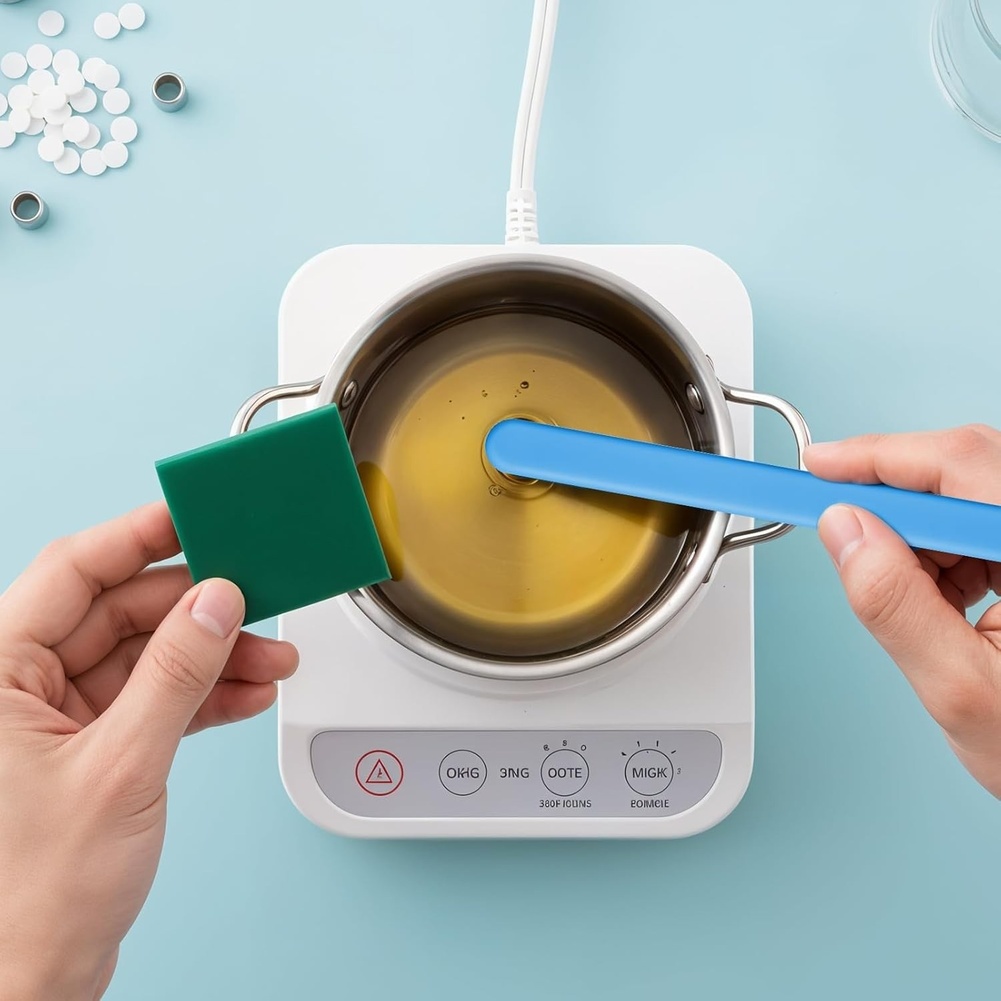 10 Piece Silicone Stirring Set - đánh giá và giá Resin Craft Workshop