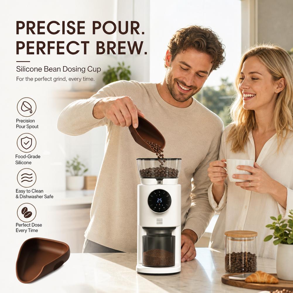 Silicone Coffee Bean Dosing Tr - đánh giá và giá Mixing Cup Silicone