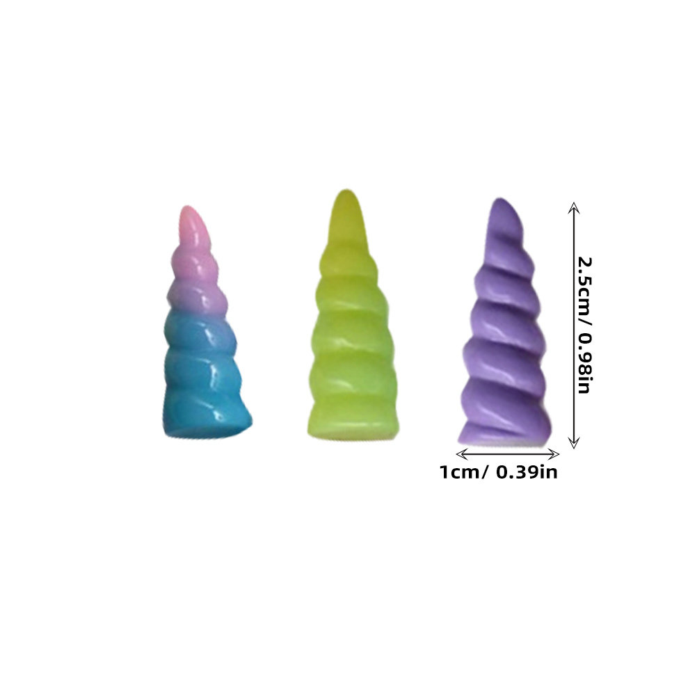 10Pcs Unicorn Horn Resin Spira - đánh giá và giá Crafting Resin